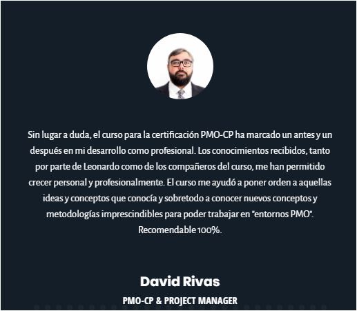 testimonio  david rivas